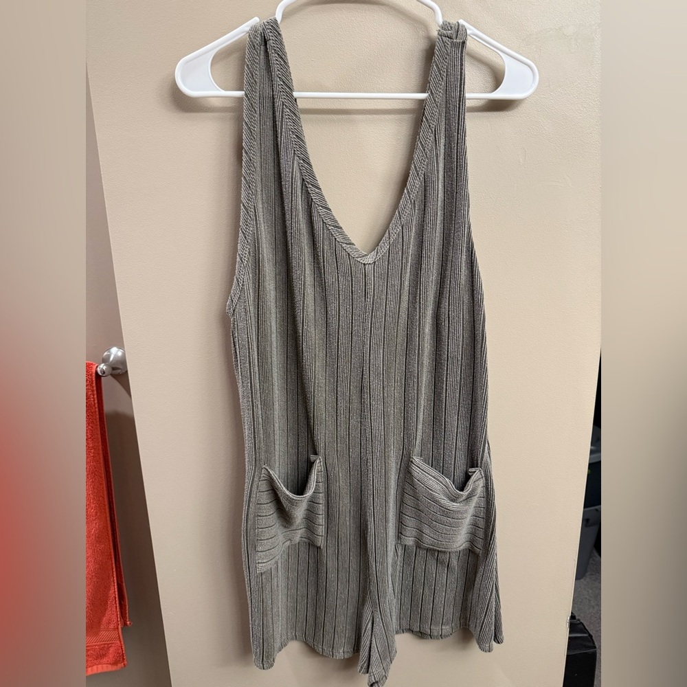 Olive Green Romper